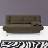 FabHomeDecor Fabric Double Sofa Bed