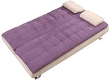 FabHomeDecor Fabric Double Sofa Bed