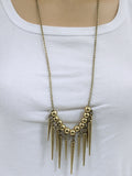 Jewelizer Bohemian Yellow Gold Plated Alloy Necklace