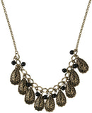 Jewelizer Bohemian Opal Yellow Gold Plated Alloy Necklace