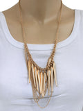Jewelizer Bohemian Yellow Gold Plated Alloy Necklace