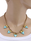 Jewelizer Bohemian Yellow Gold Plated Alloy Necklace