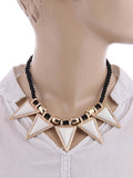Jewelizer Statement Yellow Gold Plated Alloy Necklace