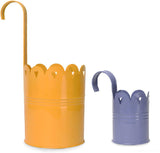 Color Palatte Hanging Planter Plant Container Set