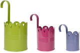 Color Palatte Hanging Planter Plant Container Set