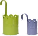 Color Palatte Hanging Planter Plant Container Set