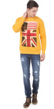 Heevaw Full Sleeve Printed Men's Sweatshirt