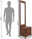 @@@home Annulus Solid Wood Dressing Table@