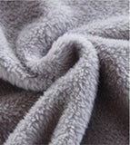 The Intellect Bazaar Plain King Blanket Grey
