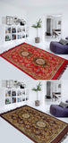 FURNISHINGLAND Multicolor Polyester Carpet