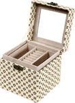 Uberlyfe Elegant 3 Level Jewellery Box Vanity Case