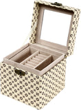Uberlyfe Elegant 3 Level Jewellery Box Vanity Case
