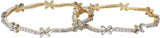 Dilan Jewels Alloy Zircon 18K Yellow Gold Bangle