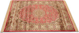 FURNISHINGLAND Orange Silk Carpet