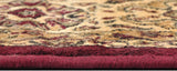 FURNISHINGLAND Maroon Silk Carpet