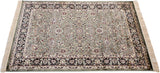 FURNISHINGLAND Green Silk Carpet
