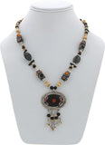 Falconoverseas Durable Construction Lac, Bone Necklace