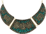 Falconoverseas Classy Appeal Brass Necklace