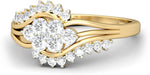 WearYourShine by PCJ The Radelle Diamond Gold Diamond Yellow Gold 18 K Ring