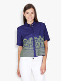 Folklore Women's Solid Festive Shirt