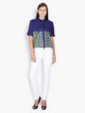 Folklore Women's Solid Festive Shirt