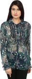 India Inc Women's Printed Casual Shirt