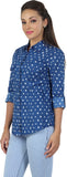 F Fashion Stylus Women's Printed Casual, Formal Shirt