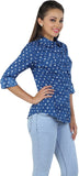F Fashion Stylus Women's Printed Casual, Formal Shirt