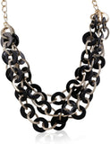 Vastradi 3 Layer Brass Necklace
