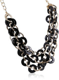 Vastradi 3 Layer Brass Necklace