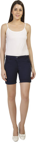 Ashdan Solid Women's Basic Shorts