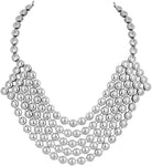 Voylla Silver Plated Alloy Necklace