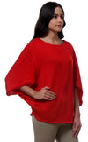 Kaaryah Formal 3/4 Sleeve Solid Women's Top