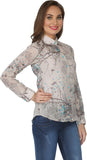 From the Ramp Women's Printed Casual Shirt