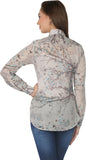 From the Ramp Women's Printed Casual Shirt