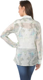 From the Ramp Women's Printed Casual Shirt