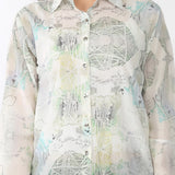 From the Ramp Women's Printed Casual Shirt