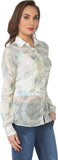 From the Ramp Women's Printed Casual Shirt