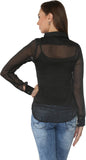 From the Ramp Women's Solid Casual Shirt