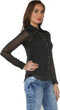 From the Ramp Women's Solid Casual Shirt