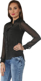 From the Ramp Women's Solid Casual Shirt
