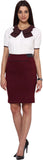 Kaaryah Formal Short Sleeve Solid Women's Top