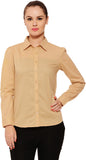 Feneto Women's Solid Casual Shirt