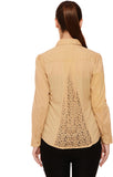 Feneto Women's Solid Casual Shirt