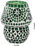 Brahmz Glass Mossiac Table Lamp