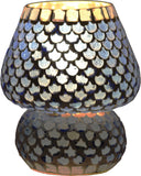 Brahmz Glass Mossiac Table Lamp