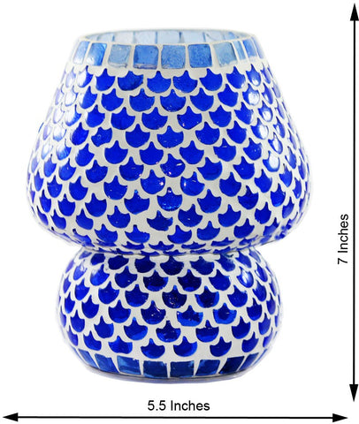 Brahmz Glass Mossiac Table Lamp
