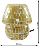 Brahmz Glass Mossiac Table Lamp