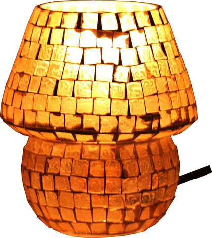 Brahmz Glass Mossiac Table Lamp