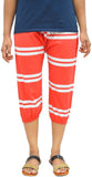 G Fashion Striped Cotton Women's Harem Pants